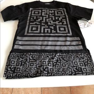 LUXURY MENS T-Shirts Contender Trade Mesh T-Shirt Size S 100% Cotton